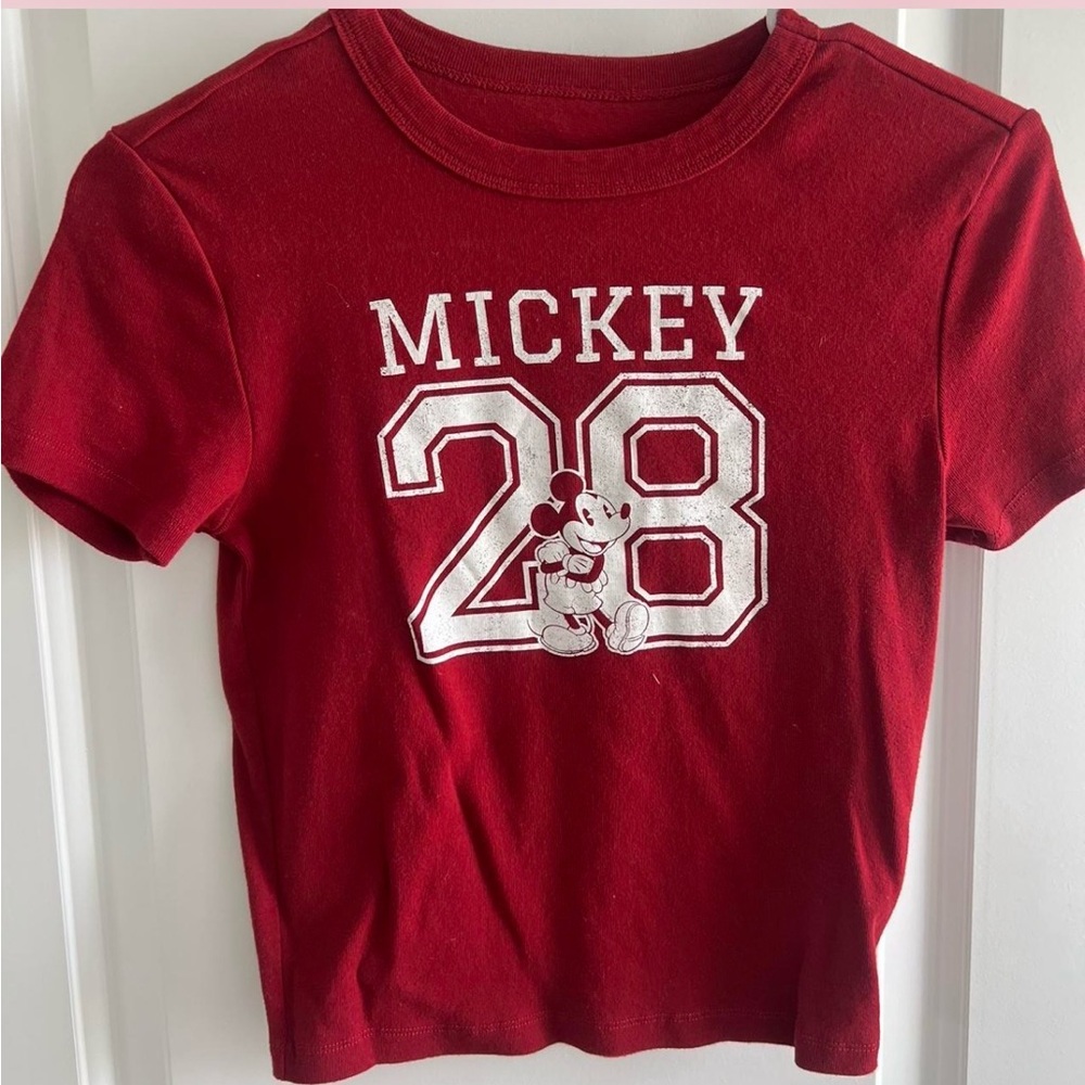 Disney Mickey 28 Red T-Shirt